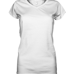 Women V-Neck T-Shirt Gildan – Heavy Cotton Women's V-Neck T-Shirt – 5V00L