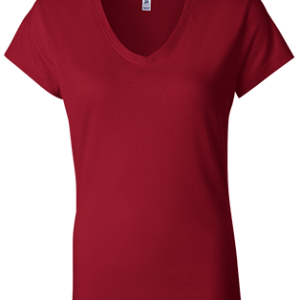 B6005 Ladies’ Jersey V-Neck T-Shirt