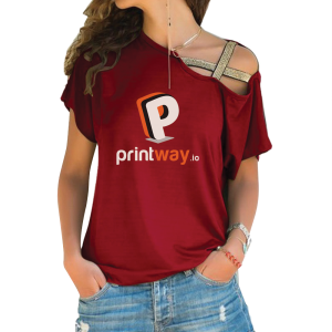 Cross Shoulder T-shirt (CN)