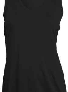 LST352 Ladies’ Sleeveless Moisture Absorbing V-Neck